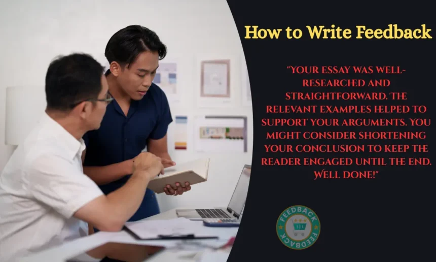 How to Write Feedback